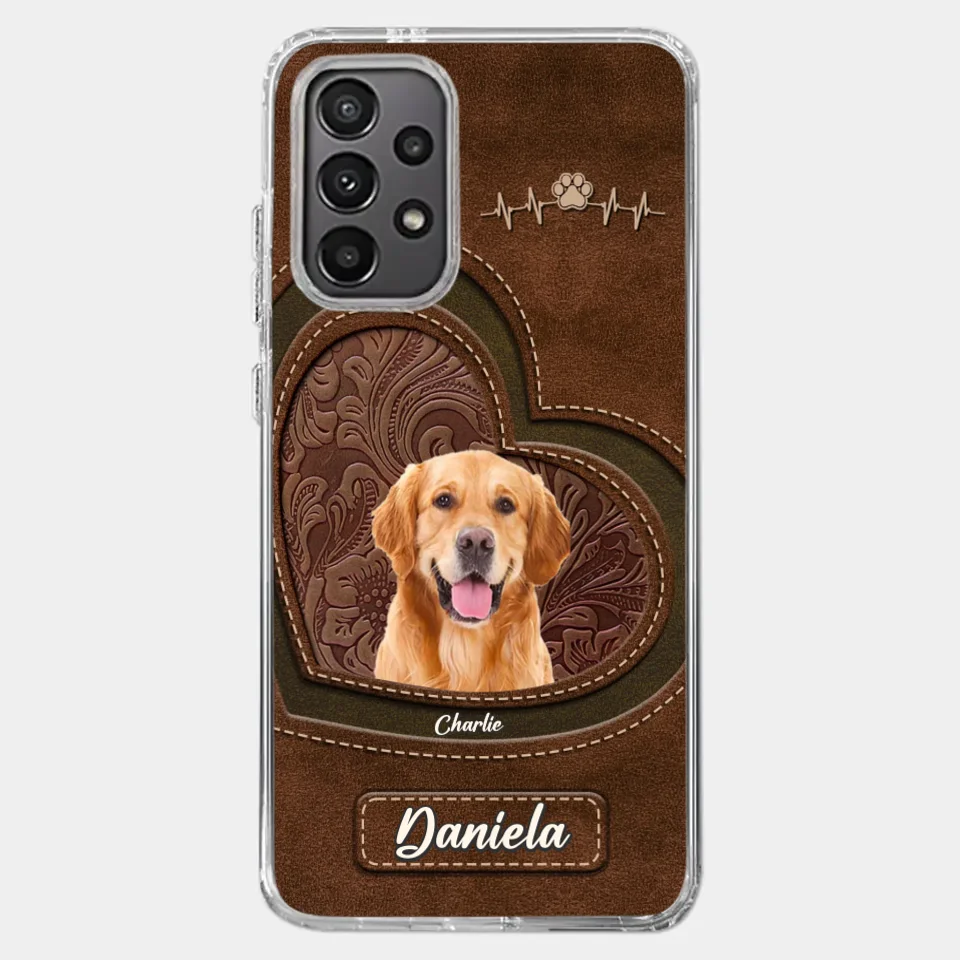 Custom Photo Wagging Tails And Holiday Tales - Dog & Cat Personalized Custom Clear Phone Case - Christmas Gift For Pet Owners, Pet Lovers
