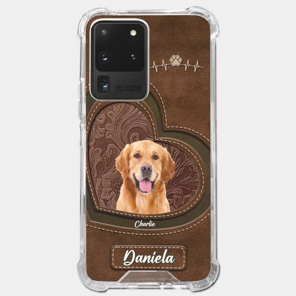 Custom Photo Wagging Tails And Holiday Tales - Dog & Cat Personalized Custom Clear Phone Case - Christmas Gift For Pet Owners, Pet Lovers