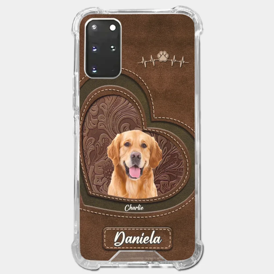 Custom Photo Wagging Tails And Holiday Tales - Dog & Cat Personalized Custom Clear Phone Case - Christmas Gift For Pet Owners, Pet Lovers