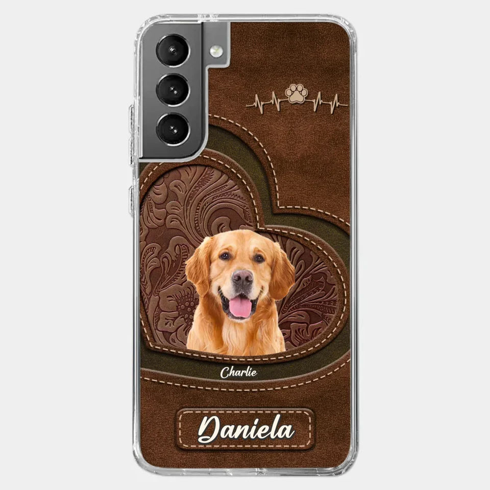 Custom Photo Wagging Tails And Holiday Tales - Dog & Cat Personalized Custom Clear Phone Case - Christmas Gift For Pet Owners, Pet Lovers