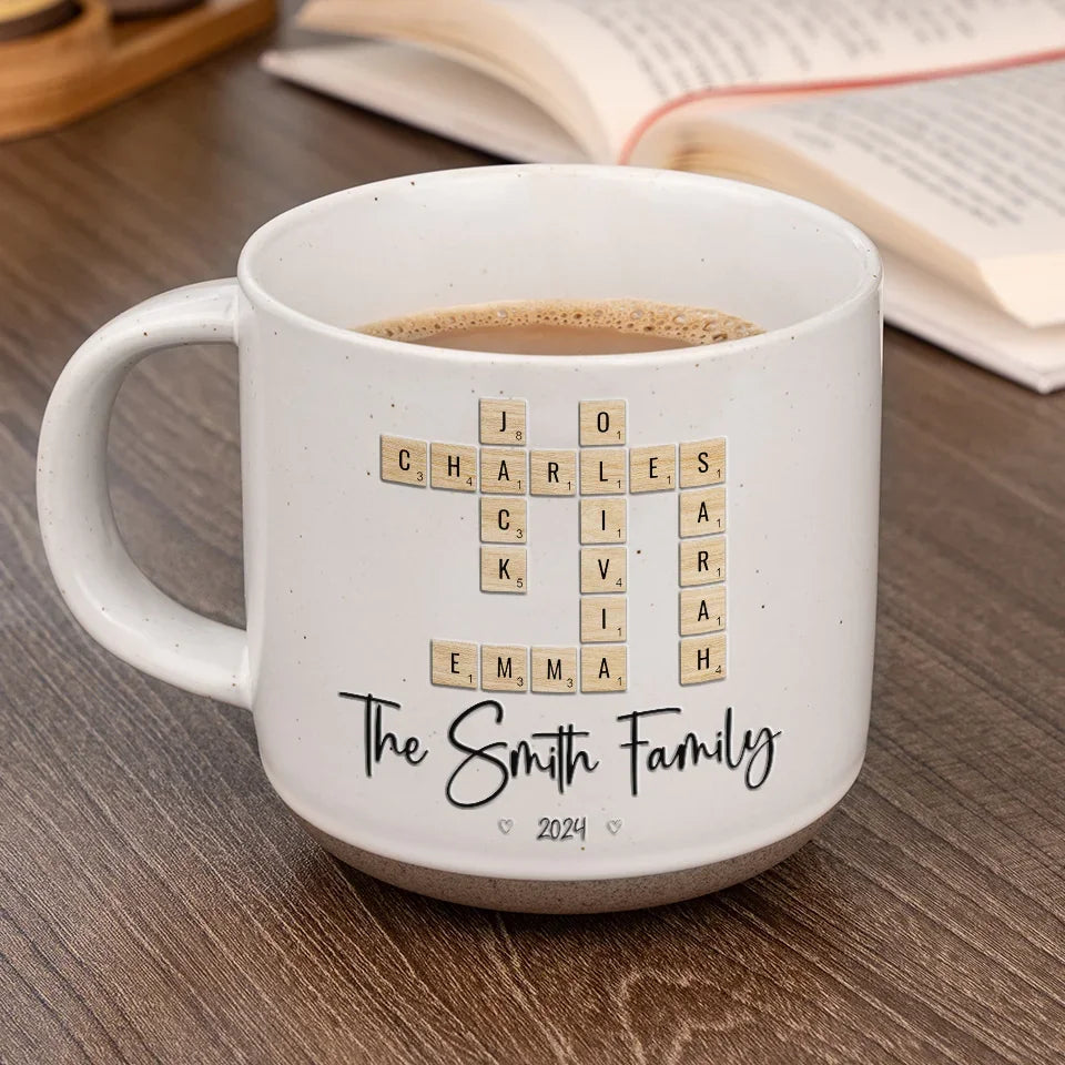 The Memories We Make With Our Family Are The Best - Family Personalized Custom Printed Pottery Mug - Christmas Gift For Family Members