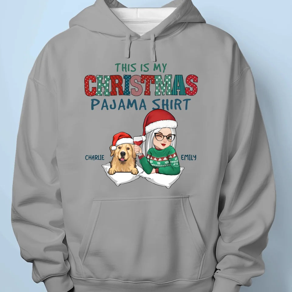 Jingle All The Way With My Furry Friend - Dog & Cat Personalized Custom Unisex T-shirt, Premium T-shirt, Hoodie - Christmas Gift For Pet Owners, Pet Lovers