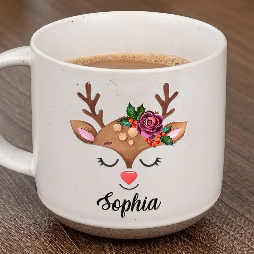 Love The Giver More Than The Gift - Family Personalized Custom Printed Pottery Mug - Christmas Gift For Family Members