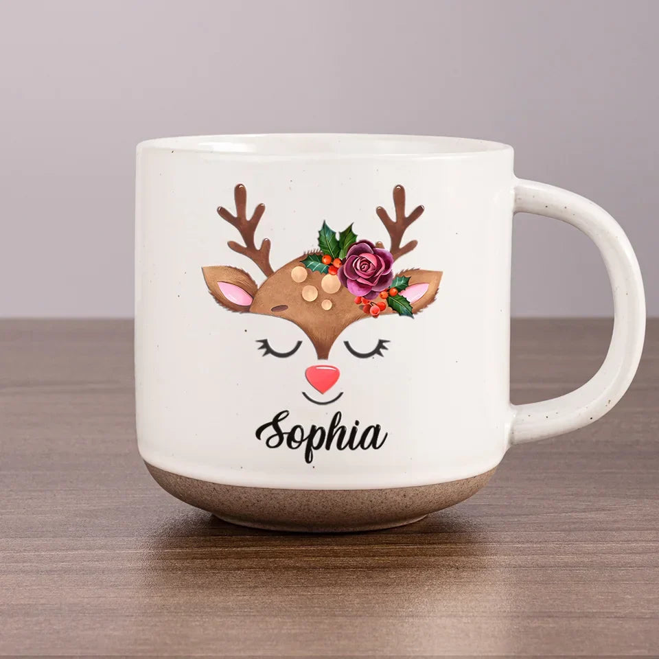 Love The Giver More Than The Gift - Family Personalized Custom Printed Pottery Mug - Christmas Gift For Family Members