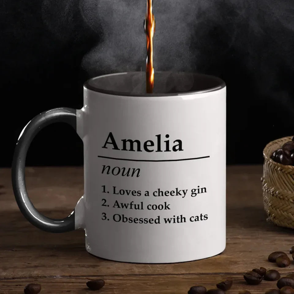 I Want To Be A Nice Person - Family Personalized Custom Accent Mug - Christmas Gift For Husband Wife, Family Members