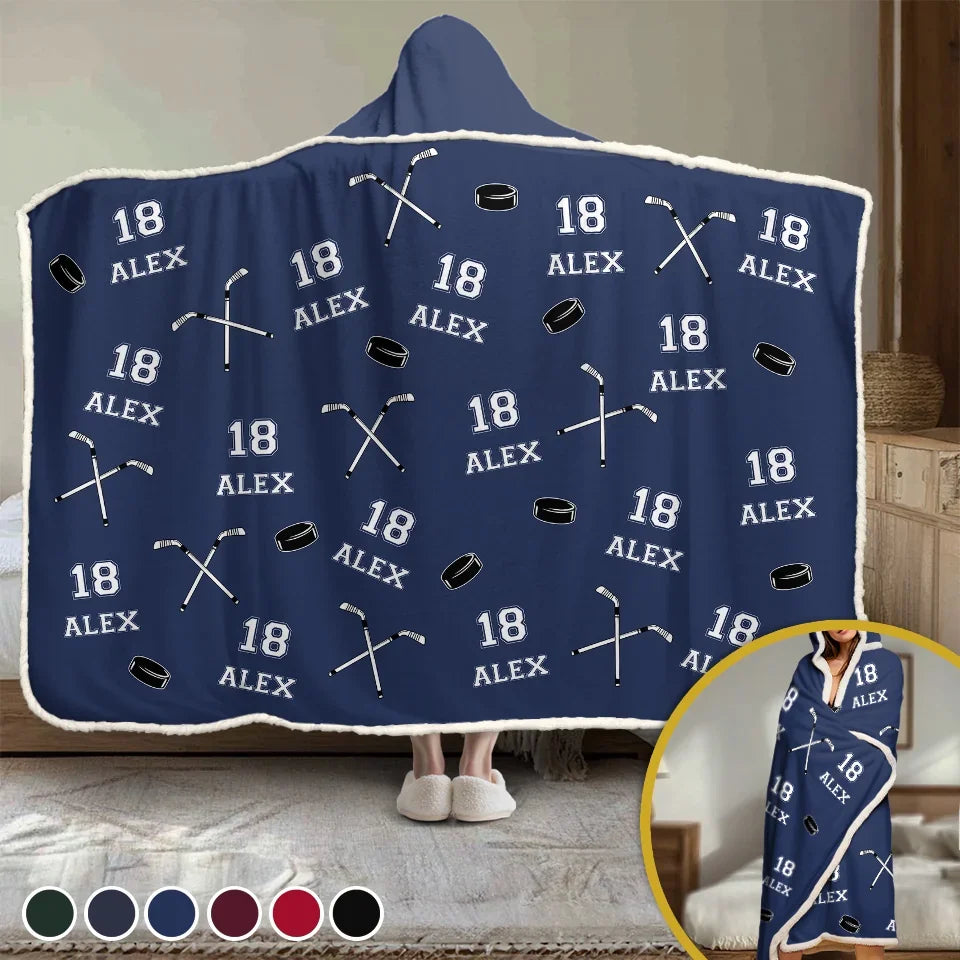 Find Your Fire - Personalized Custom Snuggle Blanket, Hoodie Blanket - Christmas Gift For Sport Lovers, Sport Players