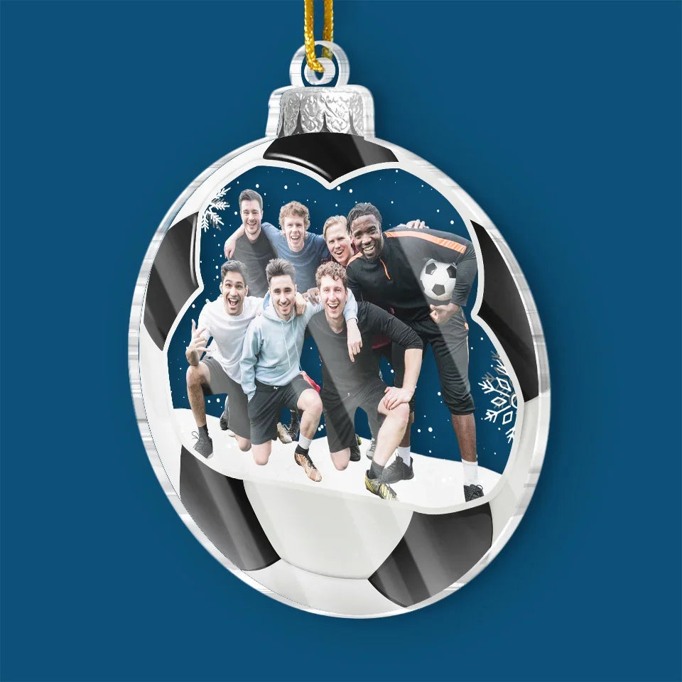Custom Photo Chase The Dream, Seize The Win - Personalized Custom Ornament - Acrylic Custom Shaped - Christmas Gift For Sport Lovers, Sport Players