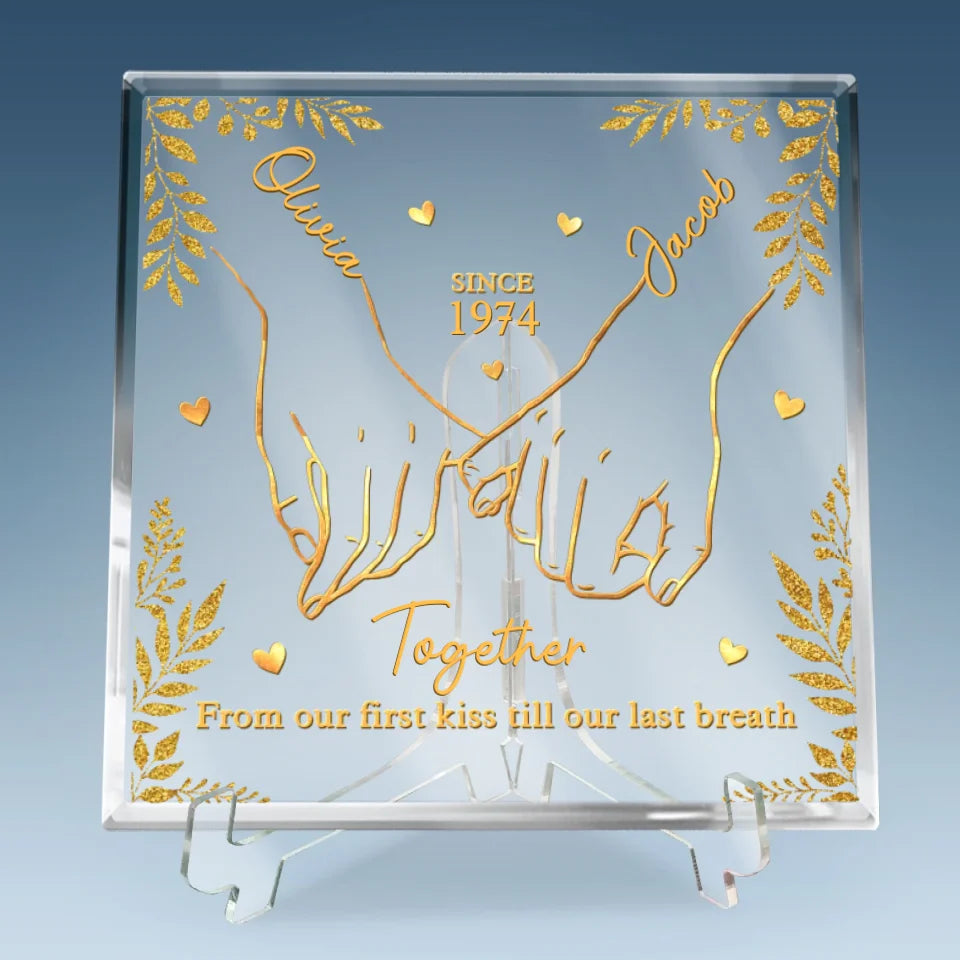 I Loved You Then, I Love You Still, My Heart Has Never Changed - Couple Personalized Custom Square Shaped Acrylic Plaque - Christmas Gift For Husband Wife, Anniversary