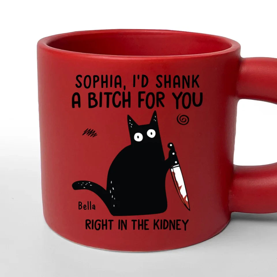 Whenever I See Them, I Think - Coworker Personalized Custom Chunky Mug - Gift For Coworkers, Work Friends, Colleagues