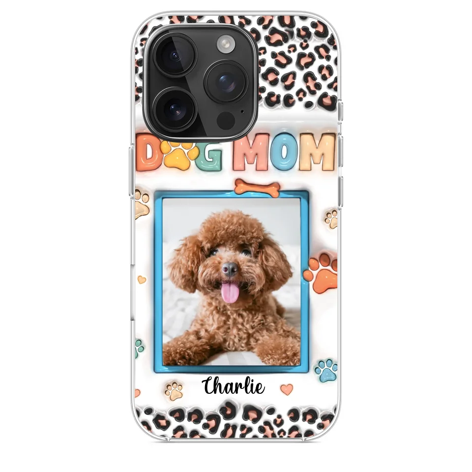 Custom Photo Feline Jolly This Christmas - Dog & Cat Personalized Custom 3D Inflated Effect Printed Clear Phone Case - Christmas Gift For Pet Owners, Pet Lovers