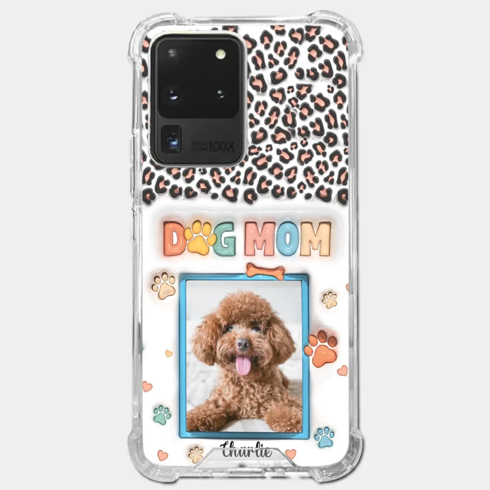 Custom Photo Feline Jolly This Christmas - Dog & Cat Personalized Custom 3D Inflated Effect Printed Clear Phone Case - Christmas Gift For Pet Owners, Pet Lovers