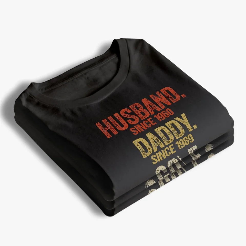 My Daddy Is Golf Legend - Family Personalized Custom Unisex T-shirt, Premium T-shirt, Hoodie - Gift For Dad, Sport Lovers, Sport Players