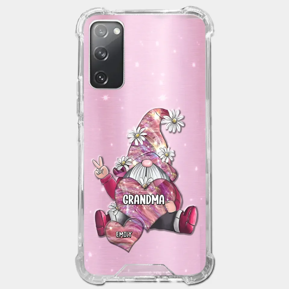 Grandmas Sprinkle Love Like Fairy Dust, Making Everything Magical - Family Personalized Custom Clear Phone Case - Gift For Mom, Grandma