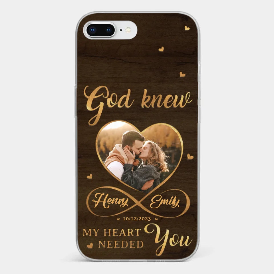 Custom Photo You Are The Reason I Believe In Love - Couple Personalized Custom Clear Phone Case - Gift For Husband Wife, Anniversary