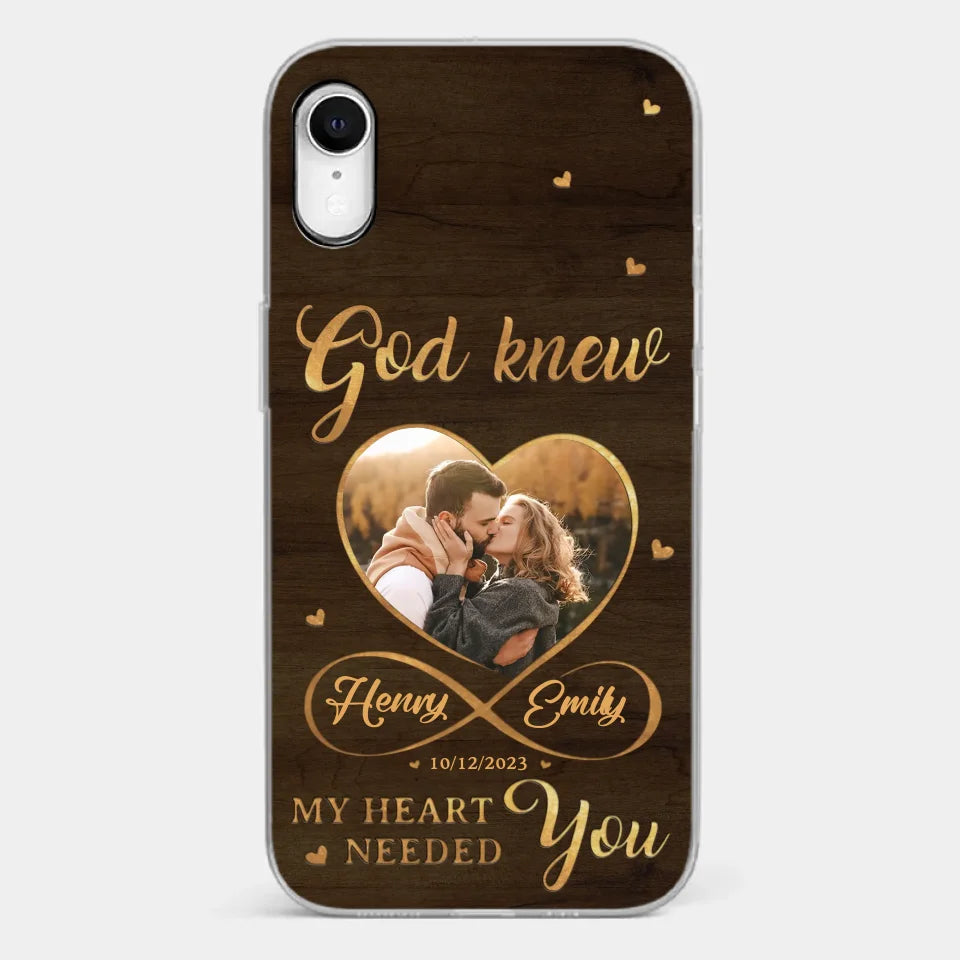 Custom Photo You Are The Reason I Believe In Love - Couple Personalized Custom Clear Phone Case - Gift For Husband Wife, Anniversary