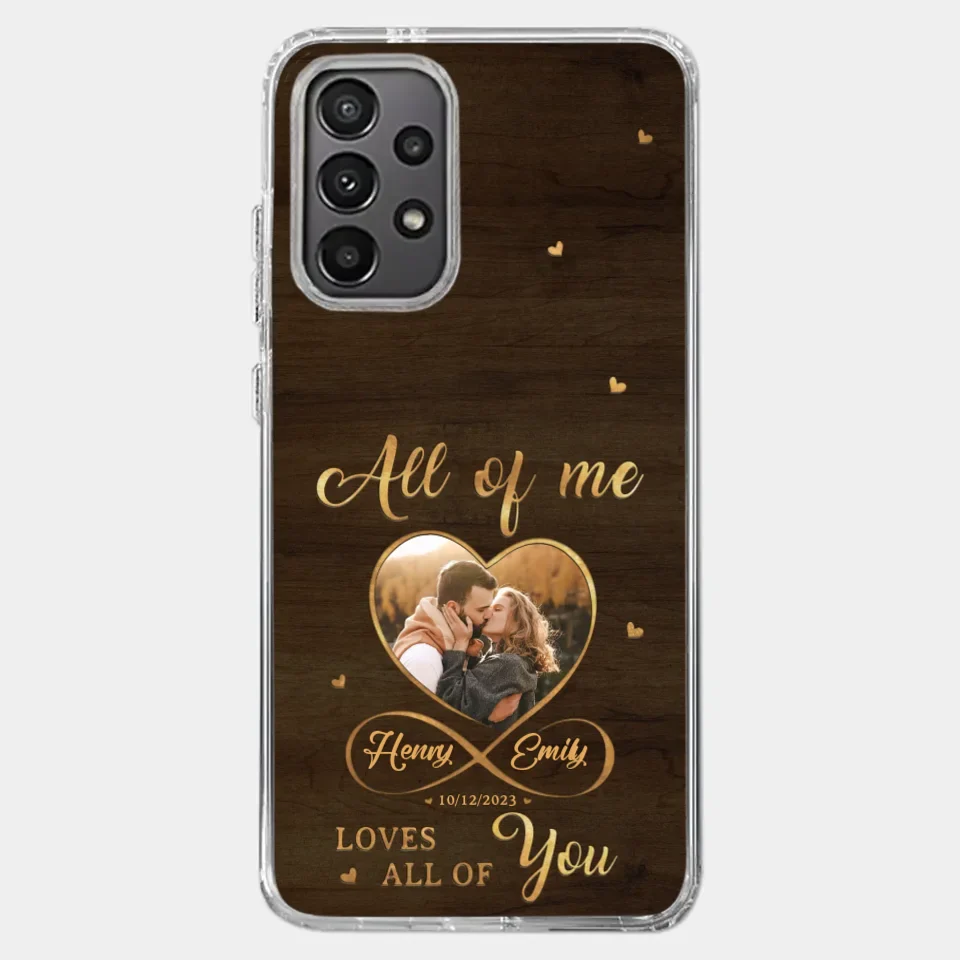 Custom Photo You Are The Reason I Believe In Love - Couple Personalized Custom Clear Phone Case - Gift For Husband Wife, Anniversary
