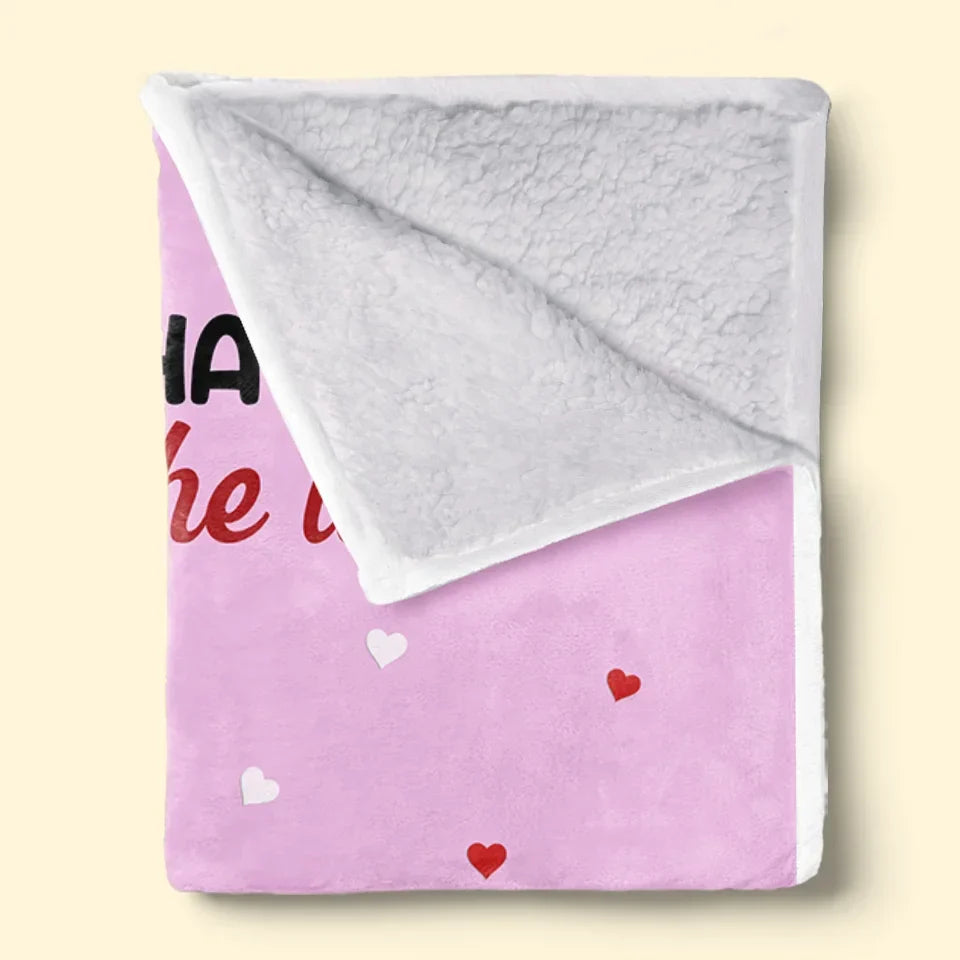 My Queen You're Always Sexy - Couple Family Personalized Custom Blanket - Gift For Husband Wife, Anniversary