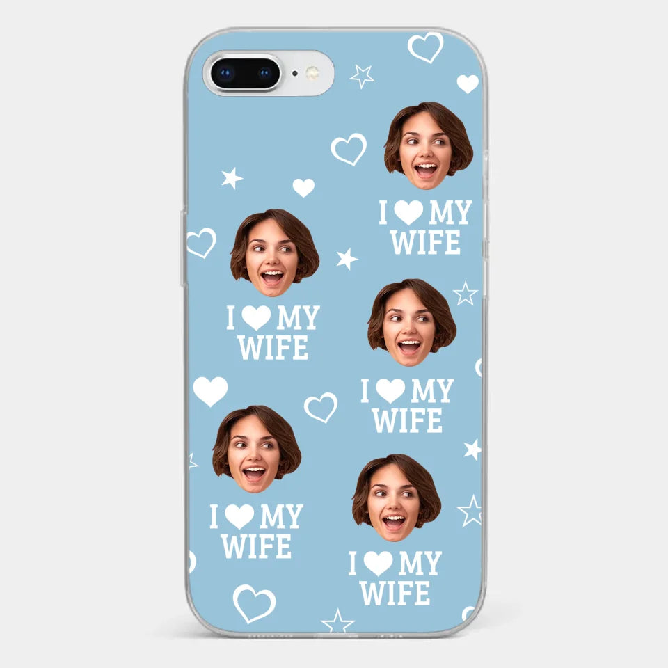 Custom Photo Owner Of My Heart - Couple Personalized Custom Clear Phone Case - Gift For Husband Wife, Anniversary