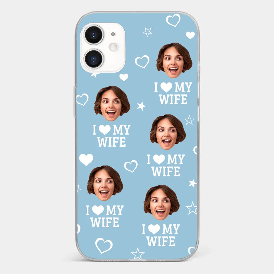 Custom Photo Owner Of My Heart - Couple Personalized Custom Clear Phone Case - Gift For Husband Wife, Anniversary