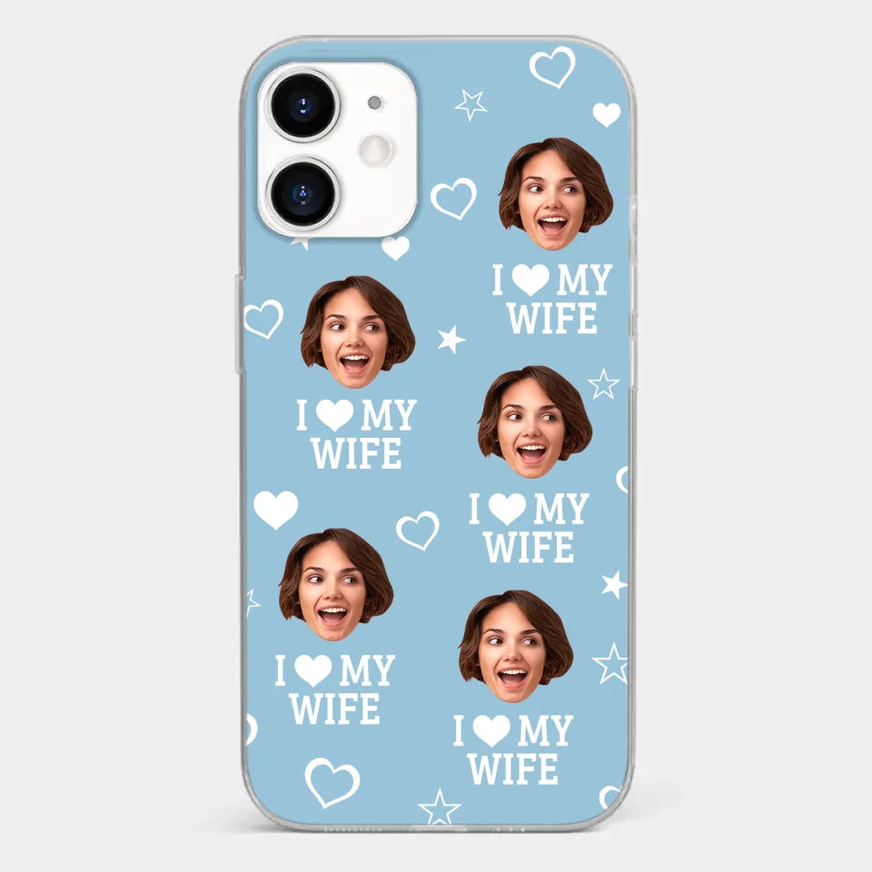 Custom Photo Owner Of My Heart - Couple Personalized Custom Clear Phone Case - Gift For Husband Wife, Anniversary