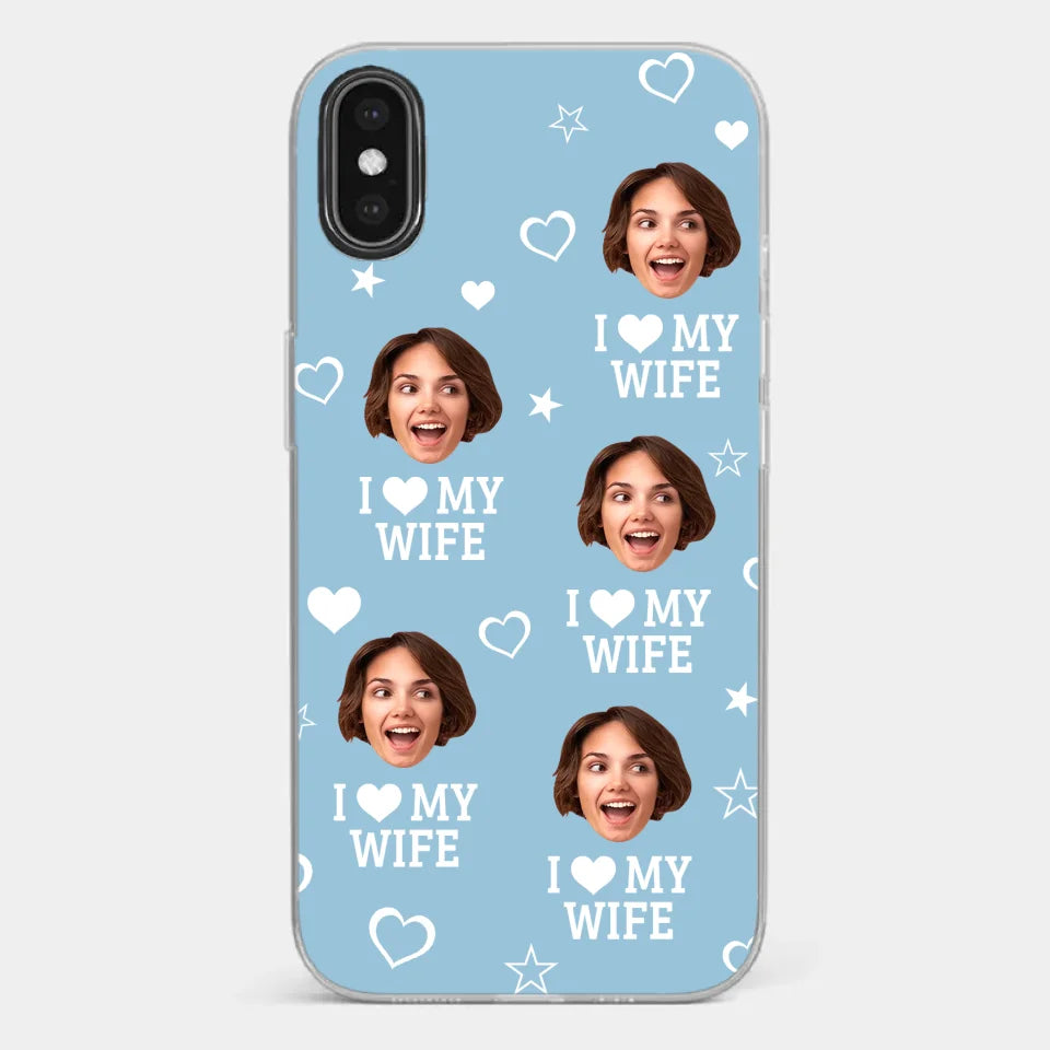 Custom Photo Owner Of My Heart - Couple Personalized Custom Clear Phone Case - Gift For Husband Wife, Anniversary