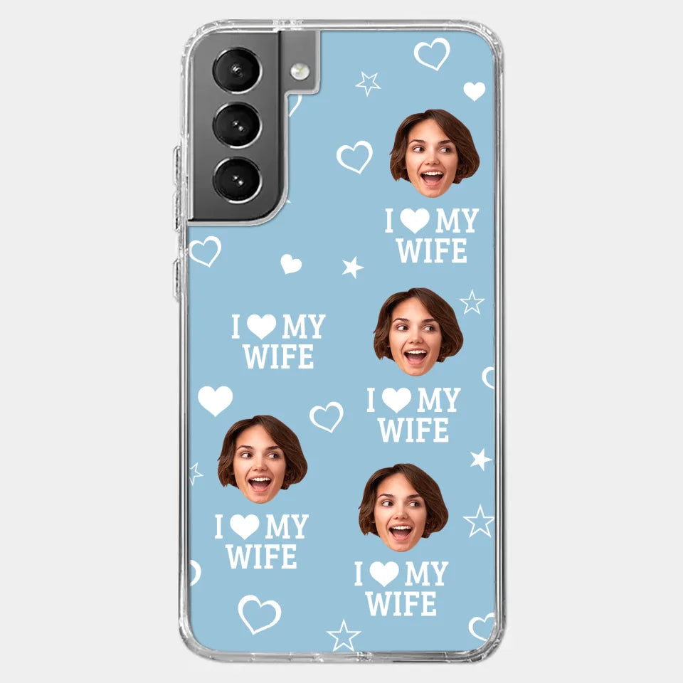Custom Photo Owner Of My Heart - Couple Personalized Custom Clear Phone Case - Gift For Husband Wife, Anniversary