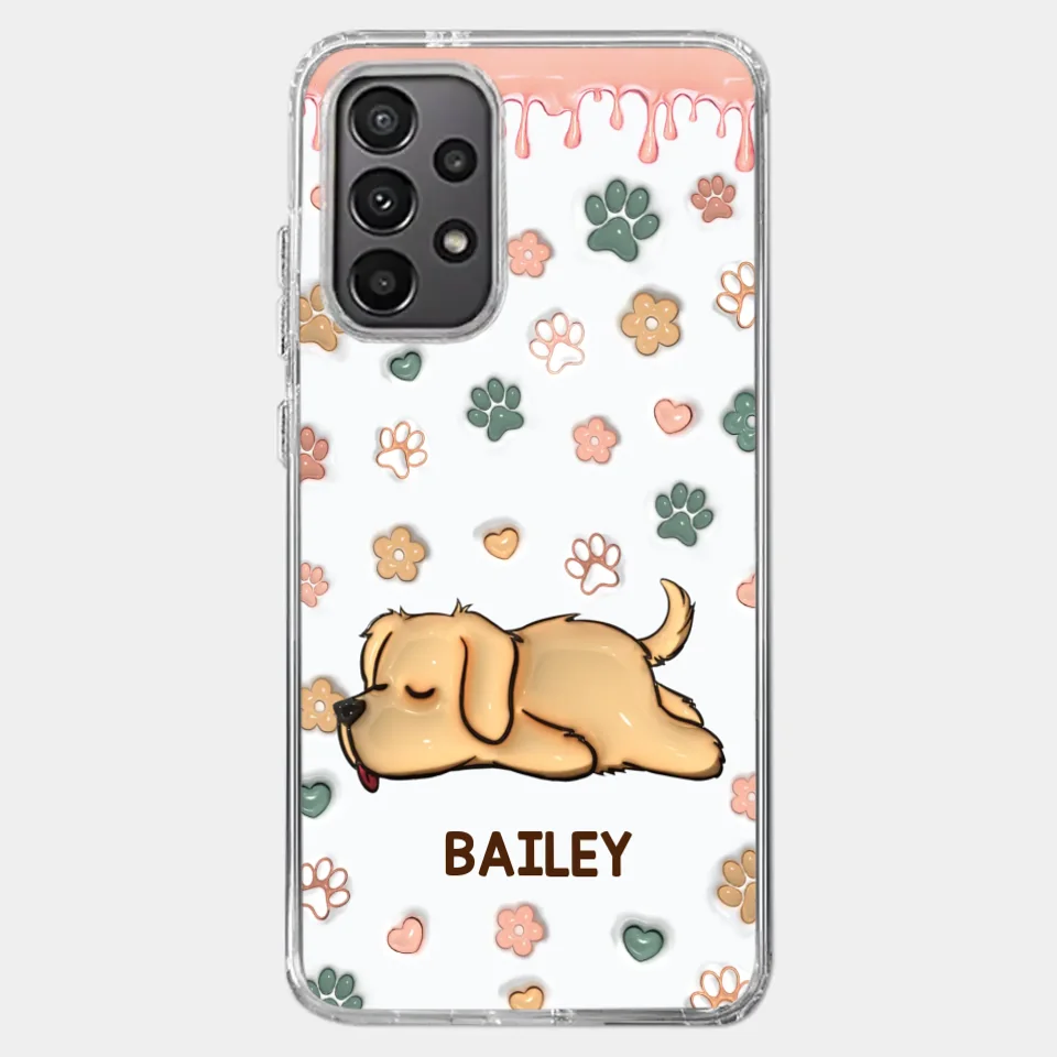 The Love Of A Pet Is Unconditional - Dog & Cat Personalized Custom 3D Inflated Effect Printed Clear Phone Case - Gift For Pet Owners, Pet Lovers