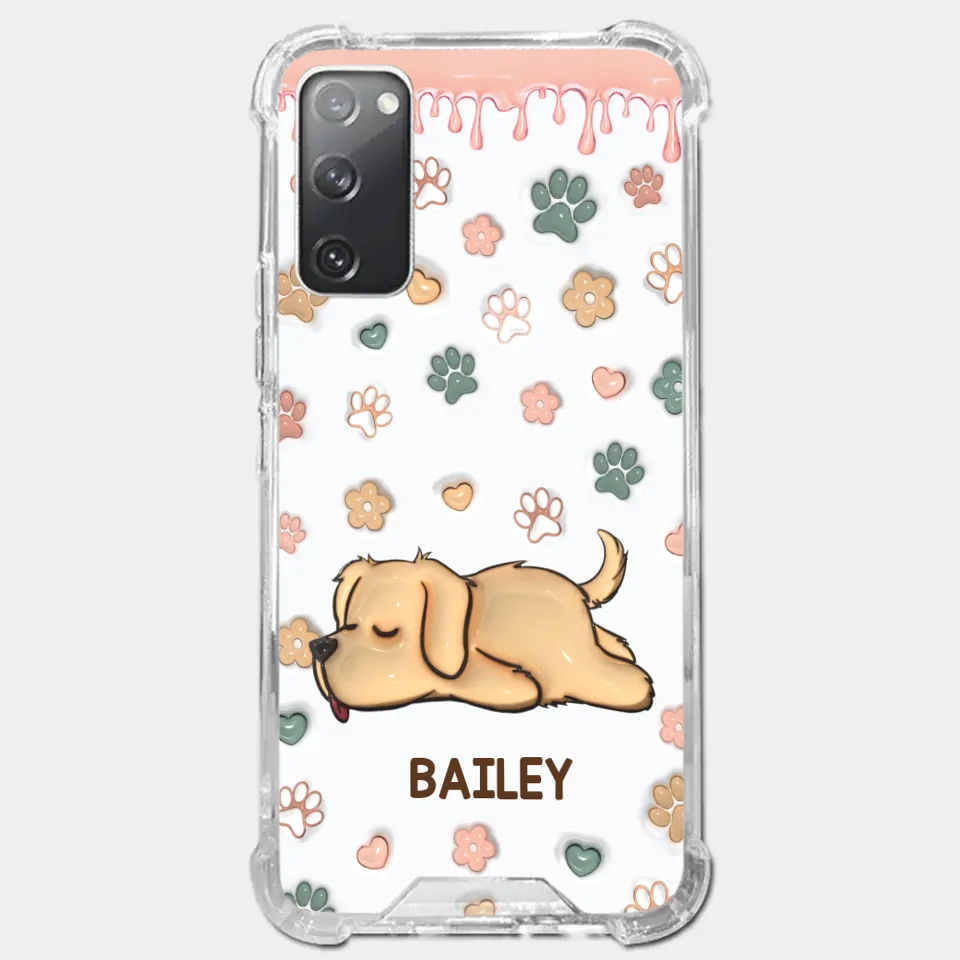 The Love Of A Pet Is Unconditional - Dog & Cat Personalized Custom 3D Inflated Effect Printed Clear Phone Case - Gift For Pet Owners, Pet Lovers
