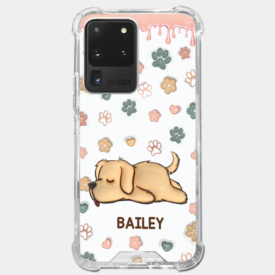 The Love Of A Pet Is Unconditional - Dog & Cat Personalized Custom 3D Inflated Effect Printed Clear Phone Case - Gift For Pet Owners, Pet Lovers