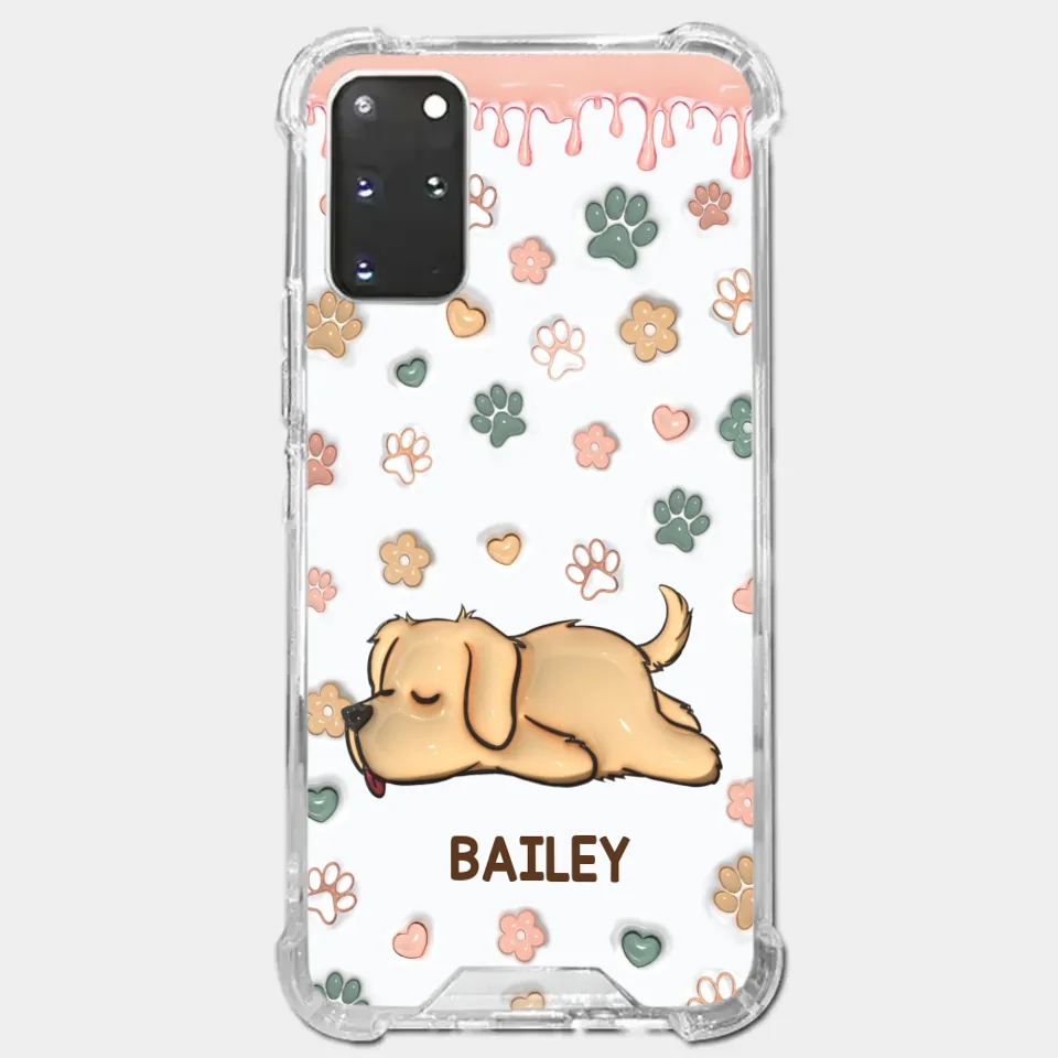 The Love Of A Pet Is Unconditional - Dog & Cat Personalized Custom 3D Inflated Effect Printed Clear Phone Case - Gift For Pet Owners, Pet Lovers
