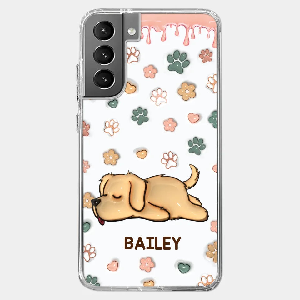 The Love Of A Pet Is Unconditional - Dog & Cat Personalized Custom 3D Inflated Effect Printed Clear Phone Case - Gift For Pet Owners, Pet Lovers