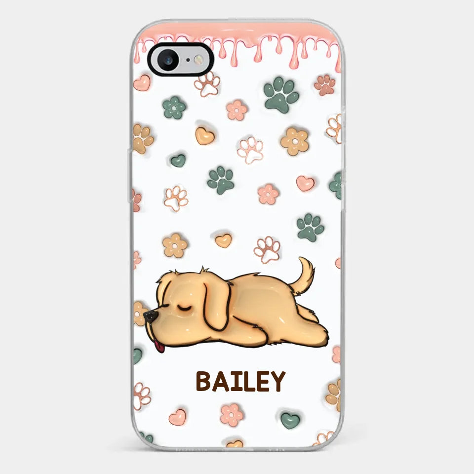The Love Of A Pet Is Unconditional - Dog & Cat Personalized Custom 3D Inflated Effect Printed Clear Phone Case - Gift For Pet Owners, Pet Lovers