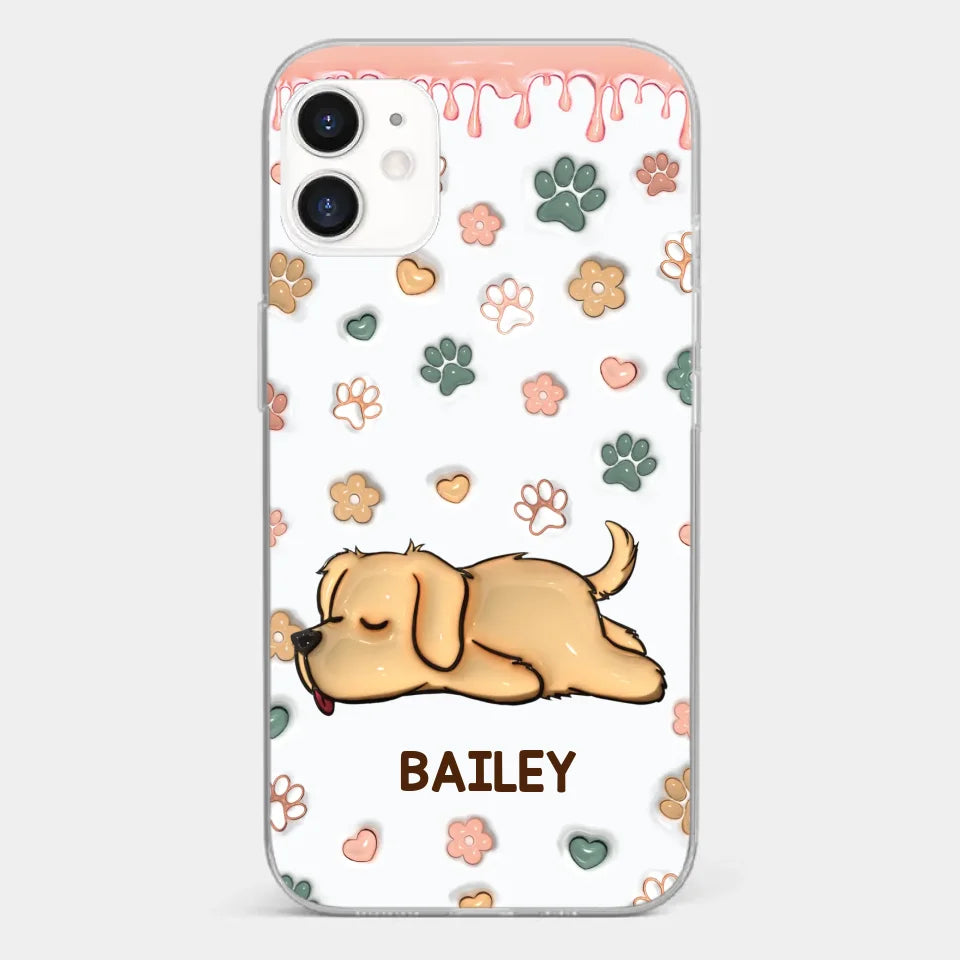 The Love Of A Pet Is Unconditional - Dog & Cat Personalized Custom 3D Inflated Effect Printed Clear Phone Case - Gift For Pet Owners, Pet Lovers