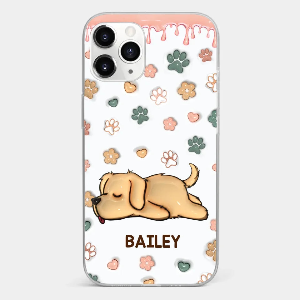 The Love Of A Pet Is Unconditional - Dog & Cat Personalized Custom 3D Inflated Effect Printed Clear Phone Case - Gift For Pet Owners, Pet Lovers