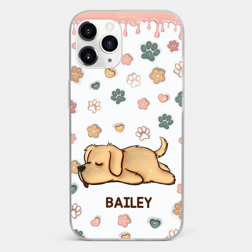 The Love Of A Pet Is Unconditional - Dog & Cat Personalized Custom 3D Inflated Effect Printed Clear Phone Case - Gift For Pet Owners, Pet Lovers