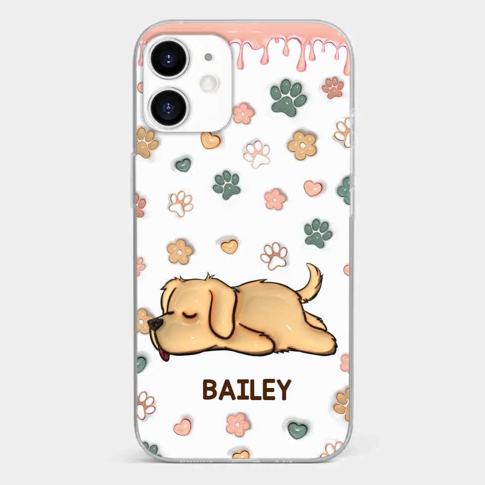 The Love Of A Pet Is Unconditional - Dog & Cat Personalized Custom 3D Inflated Effect Printed Clear Phone Case - Gift For Pet Owners, Pet Lovers