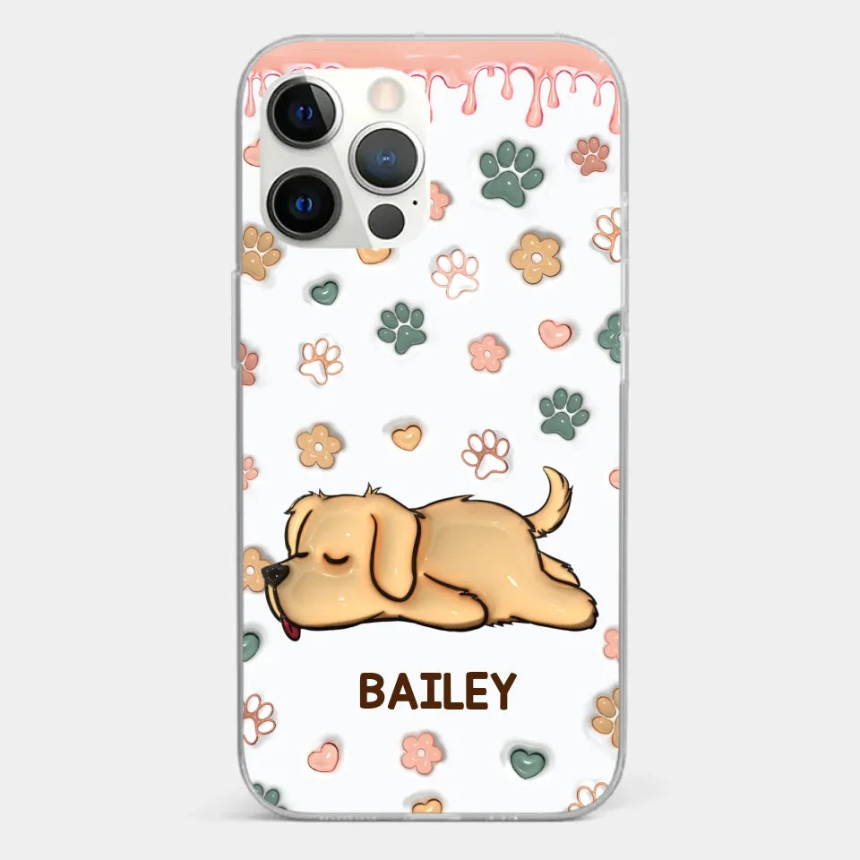 The Love Of A Pet Is Unconditional - Dog & Cat Personalized Custom 3D Inflated Effect Printed Clear Phone Case - Gift For Pet Owners, Pet Lovers