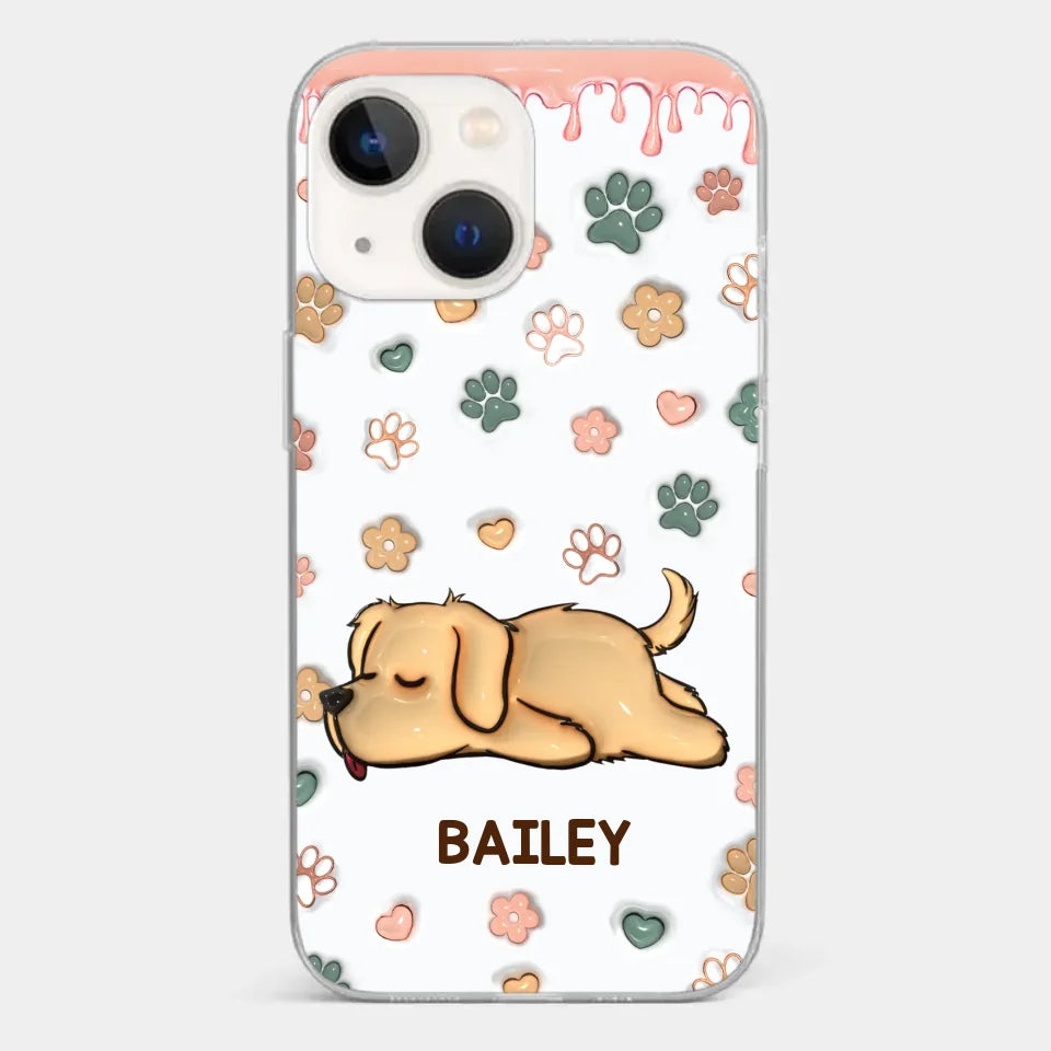 The Love Of A Pet Is Unconditional - Dog & Cat Personalized Custom 3D Inflated Effect Printed Clear Phone Case - Gift For Pet Owners, Pet Lovers