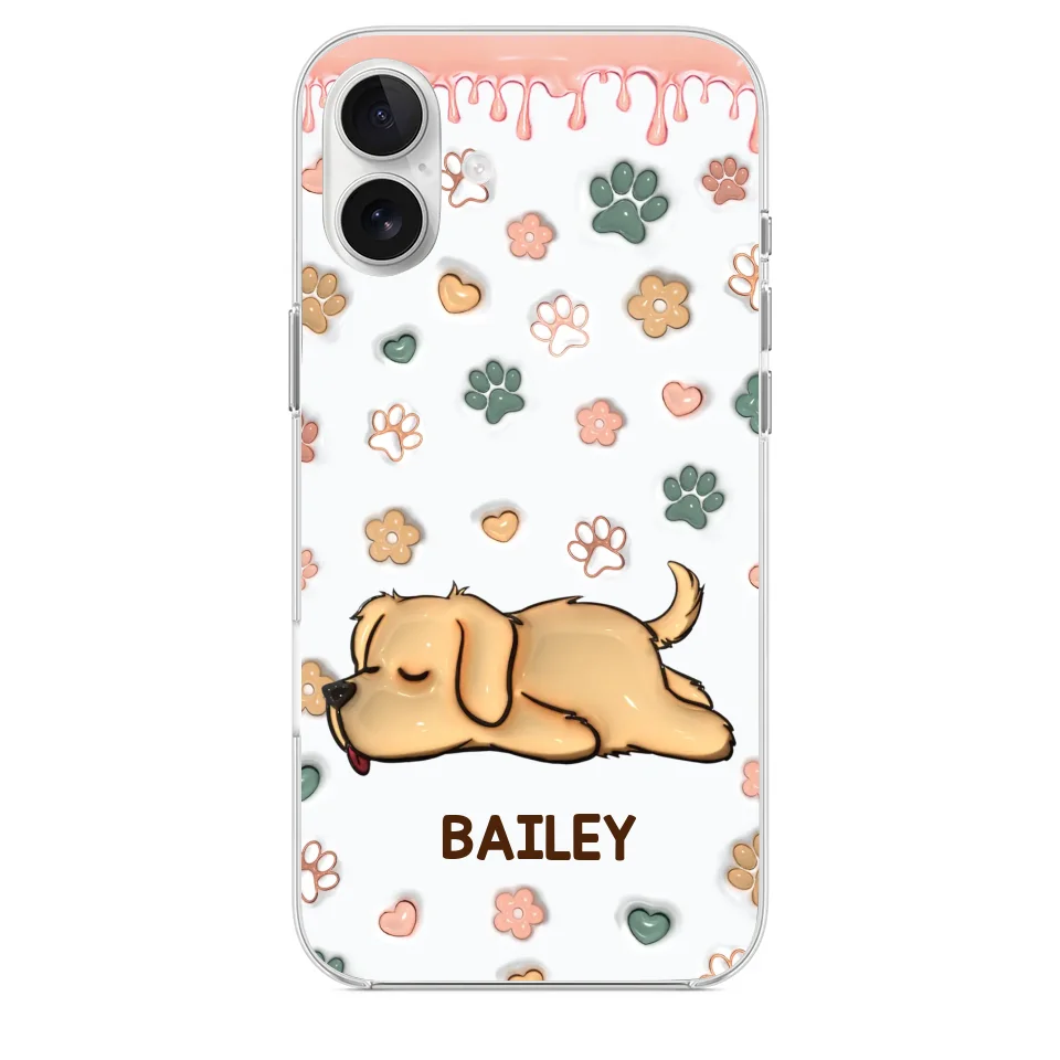 The Love Of A Pet Is Unconditional - Dog & Cat Personalized Custom 3D Inflated Effect Printed Clear Phone Case - Gift For Pet Owners, Pet Lovers