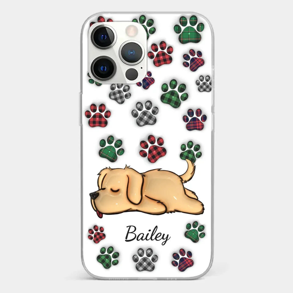 Pets Are Not Just Animals, They Are Family - Dog & Cat Personalized Custom 3D Inflated Effect Printed Clear Phone Case - Gift For Pet Owners, Pet Lovers
