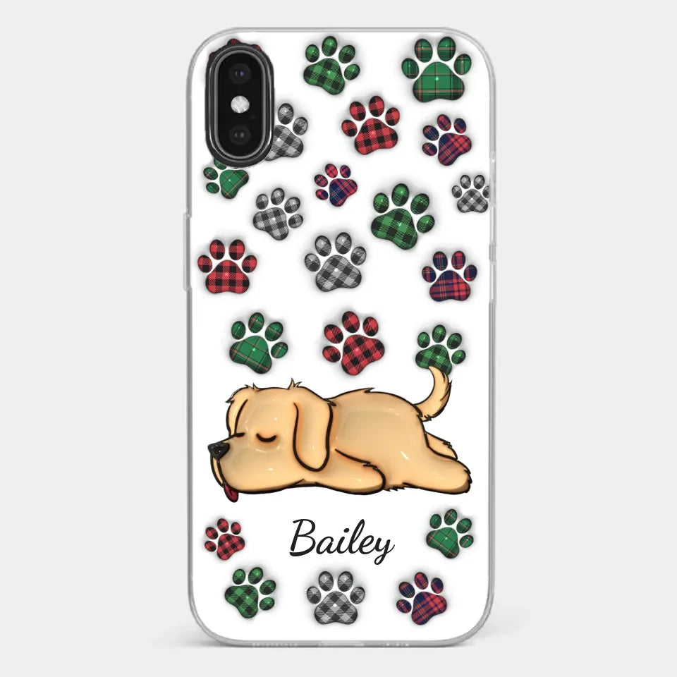 Pets Are Not Just Animals, They Are Family - Dog & Cat Personalized Custom 3D Inflated Effect Printed Clear Phone Case - Gift For Pet Owners, Pet Lovers