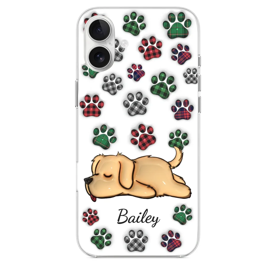 Pets Are Not Just Animals, They Are Family - Dog & Cat Personalized Custom 3D Inflated Effect Printed Clear Phone Case - Gift For Pet Owners, Pet Lovers