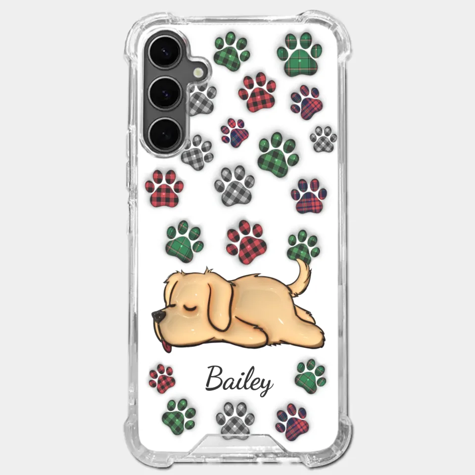 Pets Are Not Just Animals, They Are Family - Dog & Cat Personalized Custom 3D Inflated Effect Printed Clear Phone Case - Gift For Pet Owners, Pet Lovers