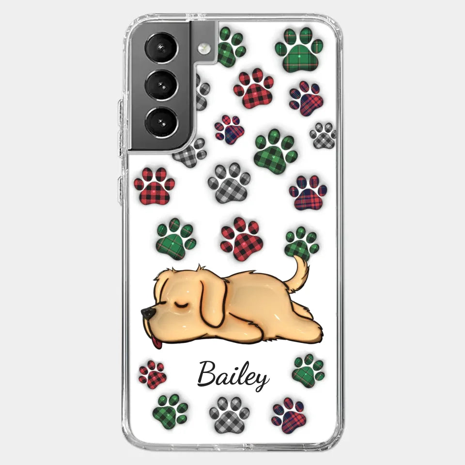 Pets Are Not Just Animals, They Are Family - Dog & Cat Personalized Custom 3D Inflated Effect Printed Clear Phone Case - Gift For Pet Owners, Pet Lovers