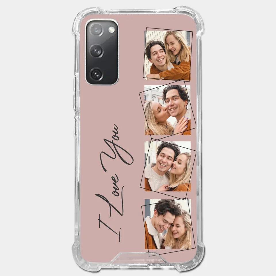 Custom Photo I Love You So Much - Couple Personalized Custom Clear Phone Case - Gift For Husband Wife, Anniversary