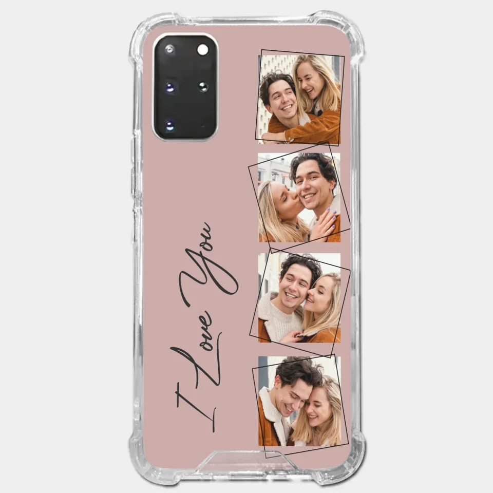 Custom Photo I Love You So Much - Couple Personalized Custom Clear Phone Case - Gift For Husband Wife, Anniversary