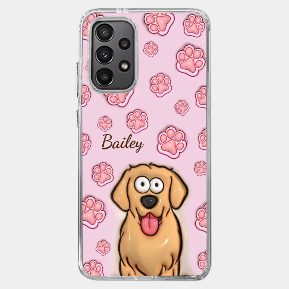 Furry Friends Are The Ultimate Healers - Dog & Cat Personalized Custom 3D Inflated Effect Printed Clear Phone Case - Gift For Pet Owners, Pet Lovers
