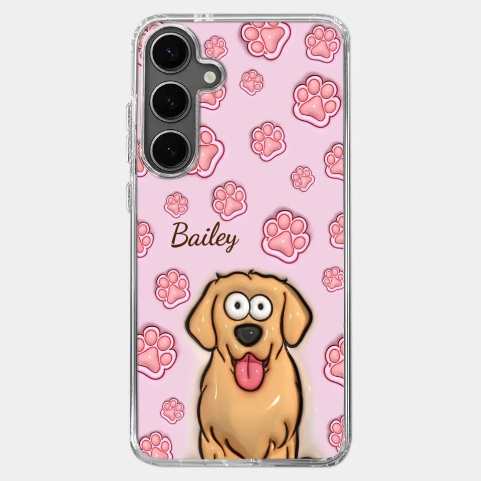 Furry Friends Are The Ultimate Healers - Dog & Cat Personalized Custom 3D Inflated Effect Printed Clear Phone Case - Gift For Pet Owners, Pet Lovers