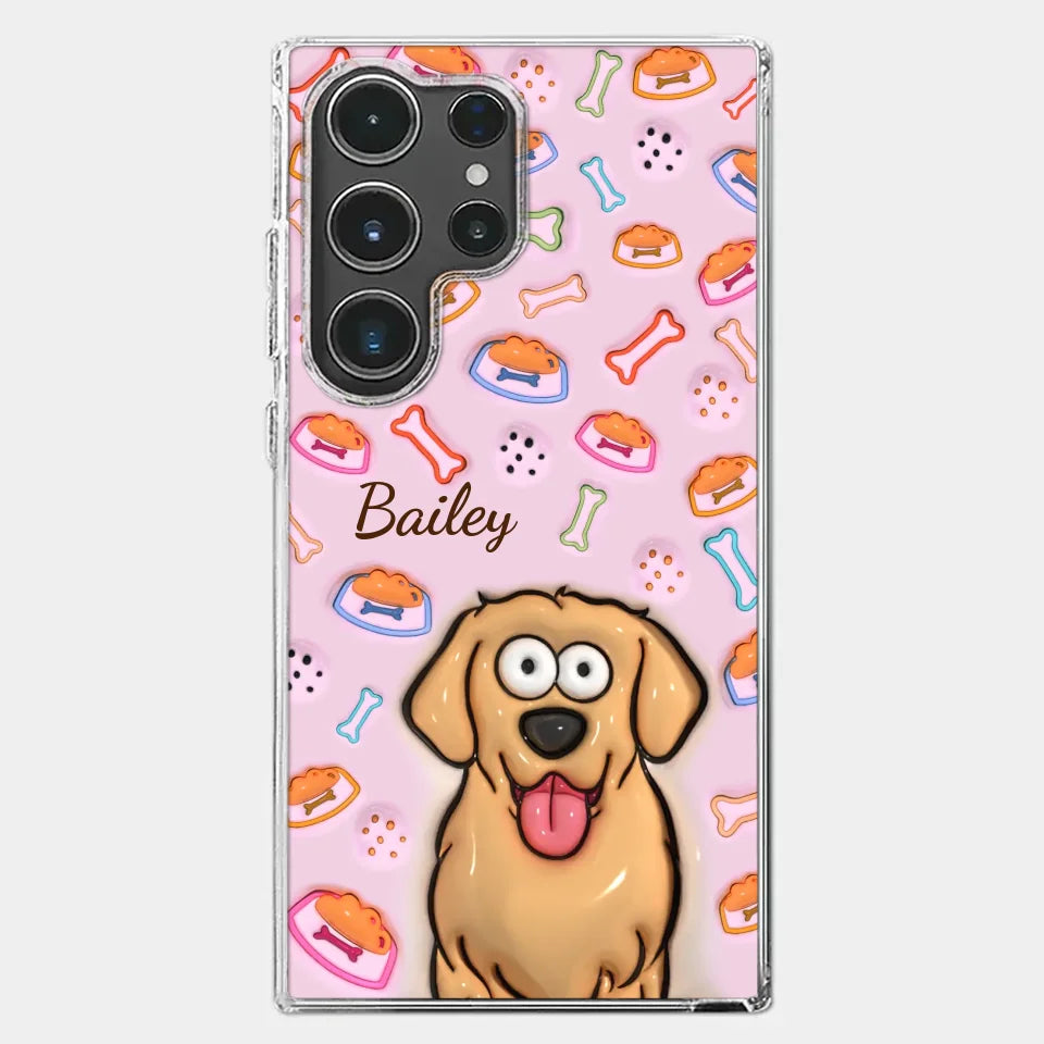Furry Friends Don’t Just Heal Wounds, They Fill Hearts With Love - Dog Personalized Custom 3D Inflated Effect Printed Clear Phone Case - Gift For Pet Owners, Pet Lovers