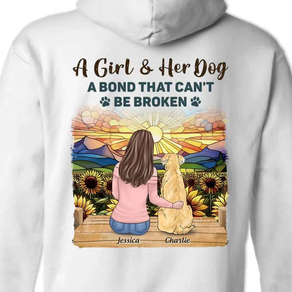 Fur, Love And Happiness - Dog Personalized Custom Back Printed Unisex T-shirt, Hoodie, Sweatshirt - Gift For Pet Owners, Pet Lovers